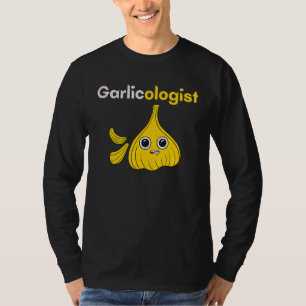 Camiseta Garlicologista Garlic Cook Chef - Pão de Cozinhar