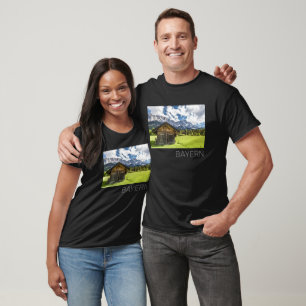 Camiseta Garmisch Partenkirchen Baviera Panorama Alpes