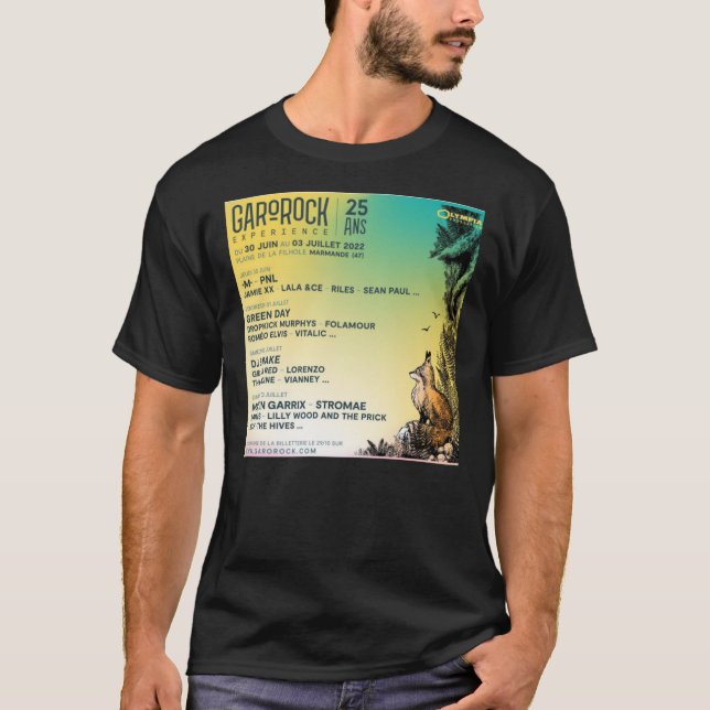 Camiseta Garorock Festival 2022   (Frente)