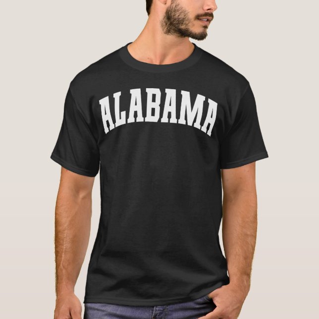 Camiseta garota Alabama Varsity Style (Frente)