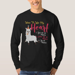 Camiseta Garota Alpaca Lama Alpaca Maneiras de Conquistar M