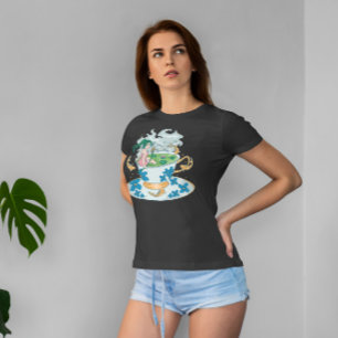 Camiseta Garota Animadora Na Taça