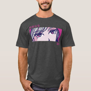 Camiseta Garota Animadora Vê Arte Japonesa Ota Estética Jap