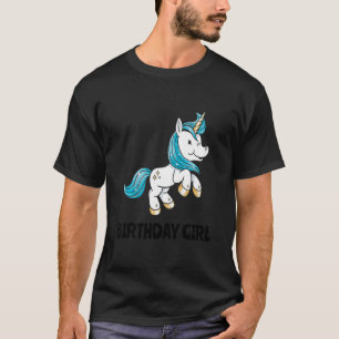 Camiseta Garota aniversário de criança de aniversário Gata 