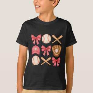 Camiseta Garota-Arco-Rosa-Fita-Fã-Fã-Softll-Moça Esportiva