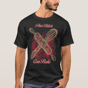Camiseta Garota Assar adora cozinhar