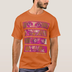 Camiseta Garota Assustadora de Mangá Anime Terror Japonês S
