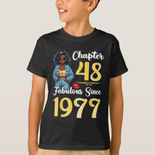 Camiseta Garota Bonita Capítulo 48 Anos Fabuloso Desde 1977