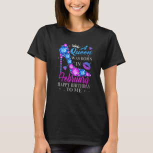 Camiseta Garota Bonita De Calço Mulher Uma Rainha Estava Na