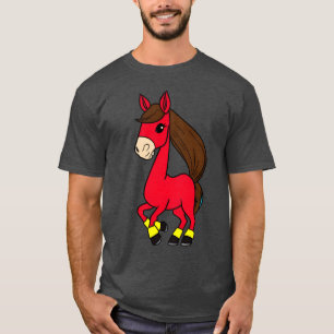 Camiseta Garota bonita de desenho animado