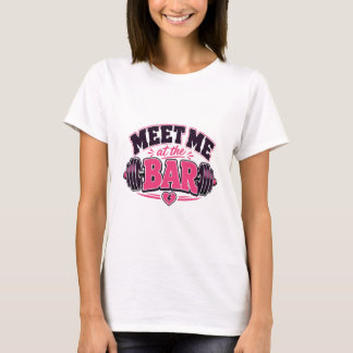 Camiseta Garota bonita e durona treino na academia