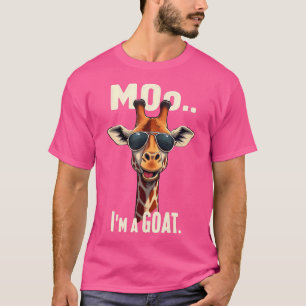 Camiseta Garota Bonita Lover Moo Eu Sou Um Óculos De Sol Ca