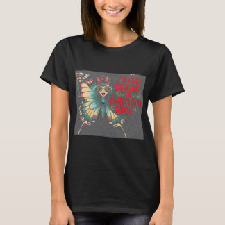 Camiseta Garota Borboleta - Falando Apenas com Borboletas