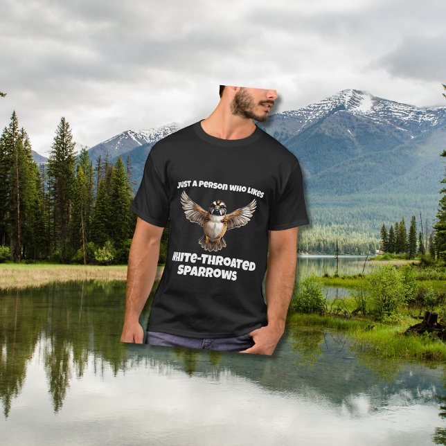 Camiseta Garota branca garganta com asas abertas (Criador carregado)