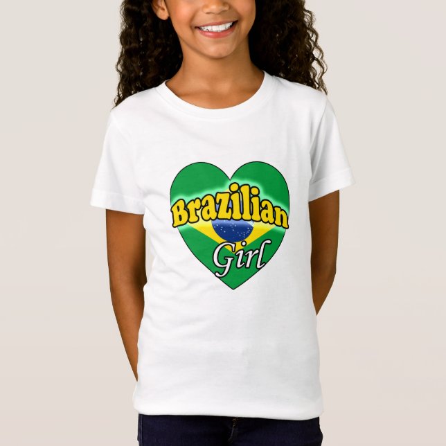 Camiseta Garota brasileira (Frente)