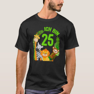 Camiseta Garota, Caixa 25 Anos, Selva de 25