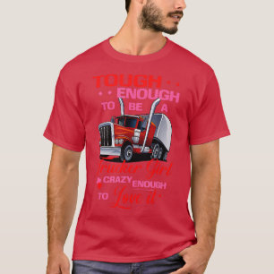 Camiseta Garota-Caminhante Muito Louca Que Chega De Motoris