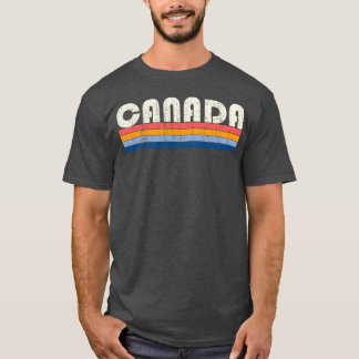 Camiseta Garota Canadá estilo anos 70 e 80
