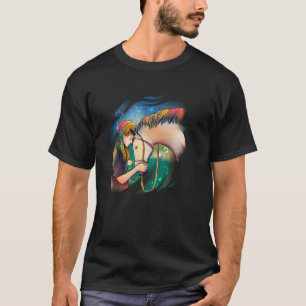 Camiseta Garota Cavalo Amante de Animais Amante de Cavalos