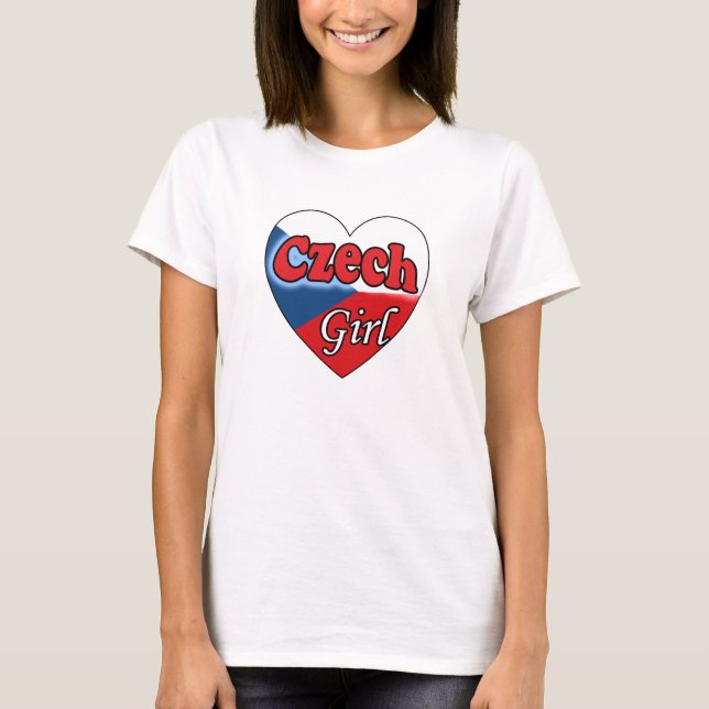Camiseta Garota Checa (Frente)