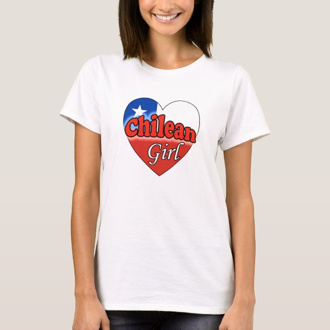 Camiseta Garota Chilena (Frente)