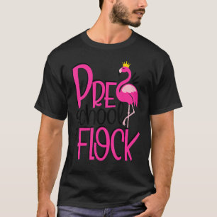 Camiseta Garota Cinzenta Rosa Flamingo Flamingo, Bela Infân