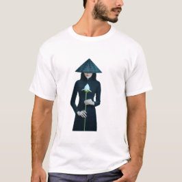 Camiseta Garota com flor | design único