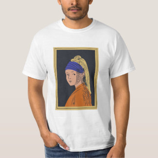 Camiseta Garota com pérolas