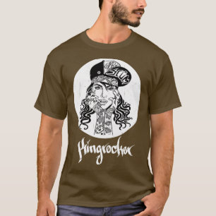 Camiseta garota com tatuagens e ana