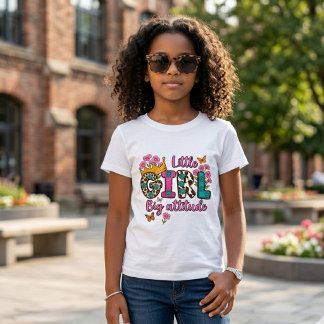 Camiseta Garota Country Western Sassy Gráfica
