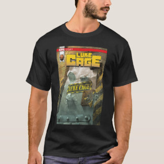 Camiseta Garota da capa do gibi Marvel Luke Cage Breakout L