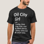 Camiseta Garota da Cidade do Petróleo Pa Pensilvânia Cidade<br><div class="desc">Garota da Cidade do Petróleo Pa Pensilvânia Cidade Divertida Casa Raízes</div>