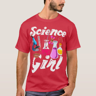 Camiseta Garota da Ciência, Química, Biologia, Mulheres Cie