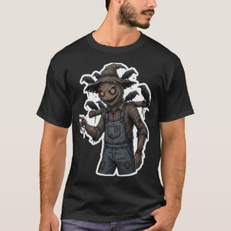 Camiseta garota da família espantalho