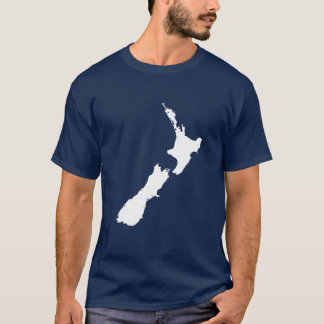 Camiseta garota da Nova Zelândia