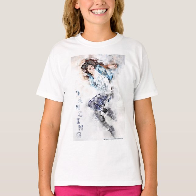 Camiseta Garota dançante (Frente)