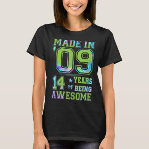 Camiseta Garota De 14 Anos Para Nascer De Aniversário De 14