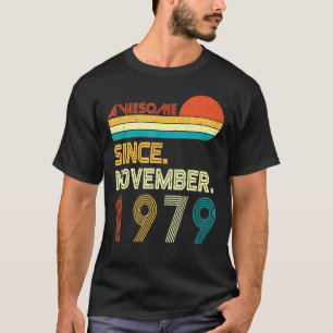 Camiseta Garota De 42 Anos Aniversário Incrível Desde Novom