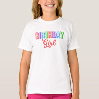 Camiseta Garota de Aniversário