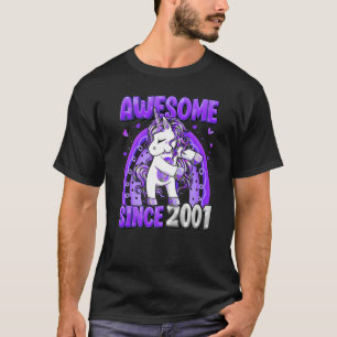 Camiseta Garota de aniversário de 21 anos de Fuselagem do U