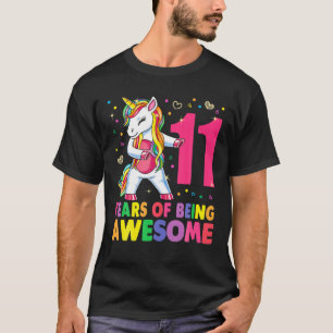 Camiseta Garota de Aniversário do 11 de Flautista da Unic