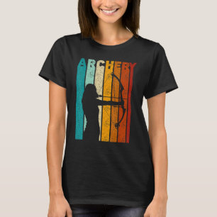 Camiseta Garota de Arco Esportivo Caça Arco Arqueira Flecha