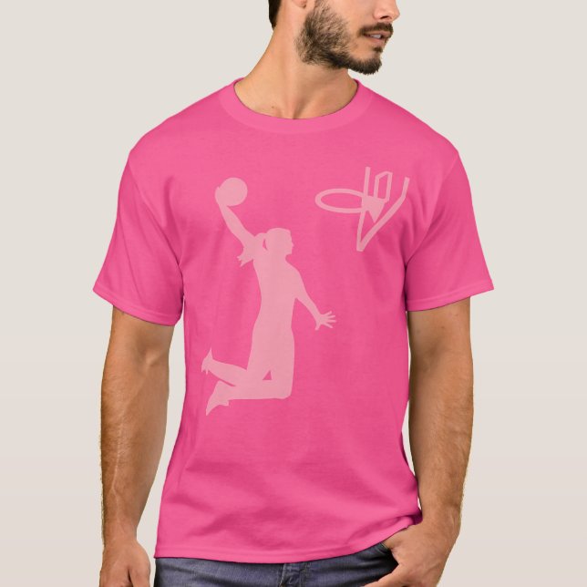 Camiseta Garota de Basquete (Frente)