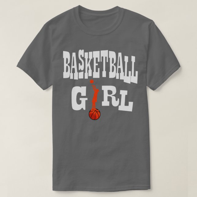 Camiseta Garota de basquete (Frente do Design)