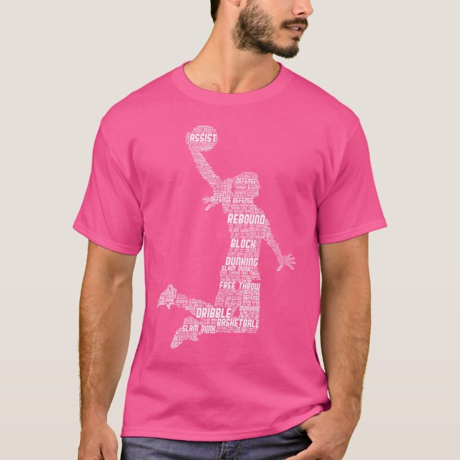 Camiseta Garota de Basquete Meninas (Frente)