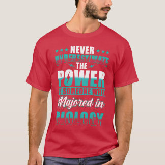 Camiseta garota de Biologia