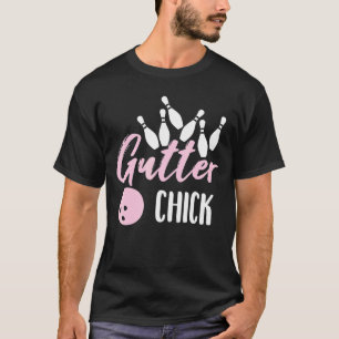 Camiseta Garota de Boliche na Canaleta Calçados de Boliche