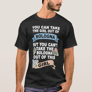 Camiseta Garota de Bolonha Mudança de Bolonha