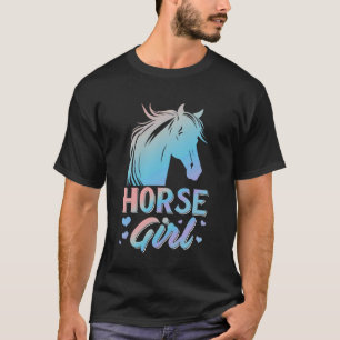 Camiseta Garota de Cavalo Equitação Senhora do Cavalo Caval