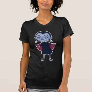 Camiseta garota de escola vampira fofa